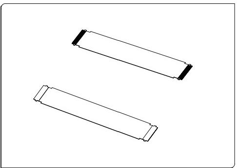 FFC软排线  1.0mm Pitch  蝴蝶扣排线